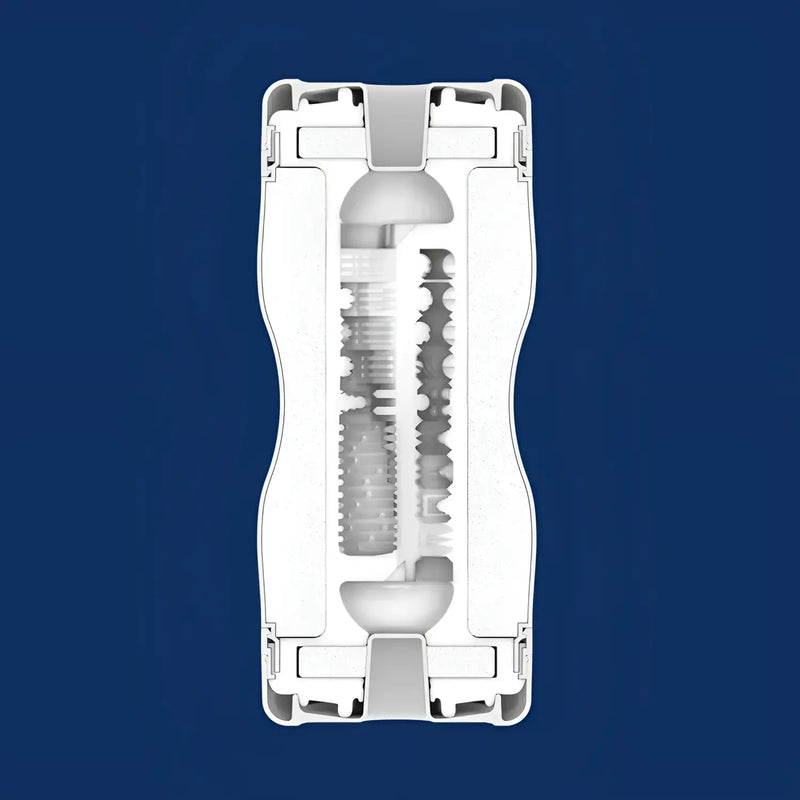 White male masturbator with internal texture for TENGA PREMIUM DUAL SENSATION CUP