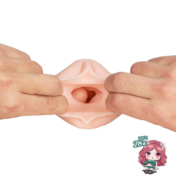 Pink silicone anal plug in Three Ages onahip anal tunnel