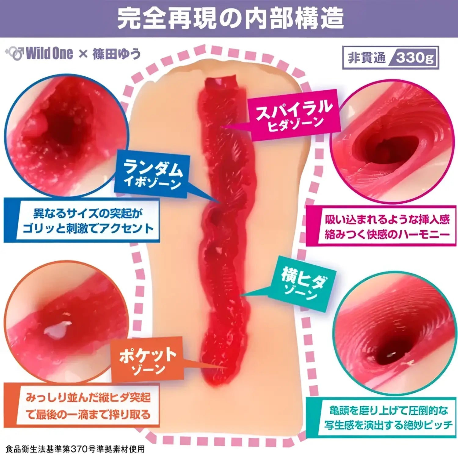 Vagina Meiki Japan Real Hole Yu Shinoda Flesh Colored Masturbatory Aid Jav 729