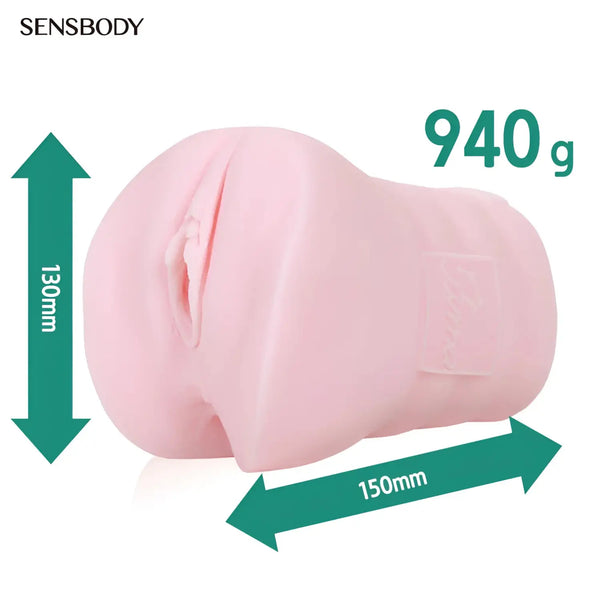 Pink vagina meiki masturbator with dimensions and weight from Goddess Asia Rima Arai